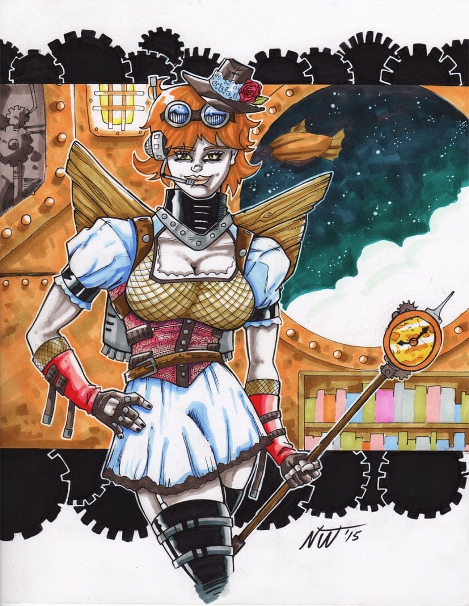 Steampunk Harley