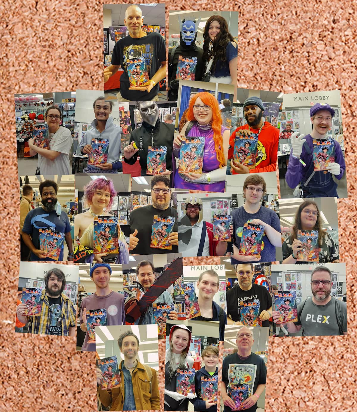 Fans board graphic for D.S.R. Deep Space Rescue.