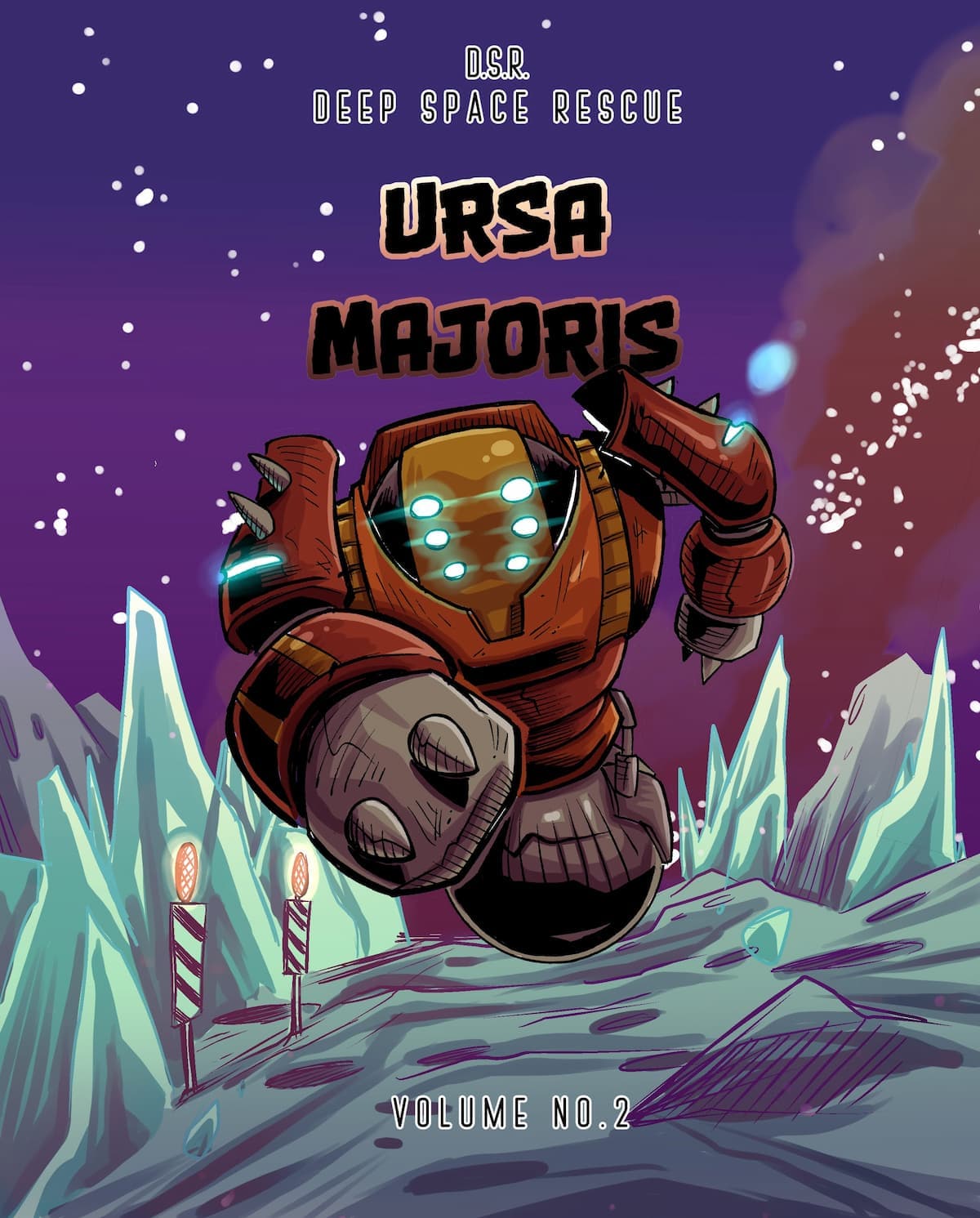 Preview artwork for D.S.R. volume 2 featuring Ursa Majoris.